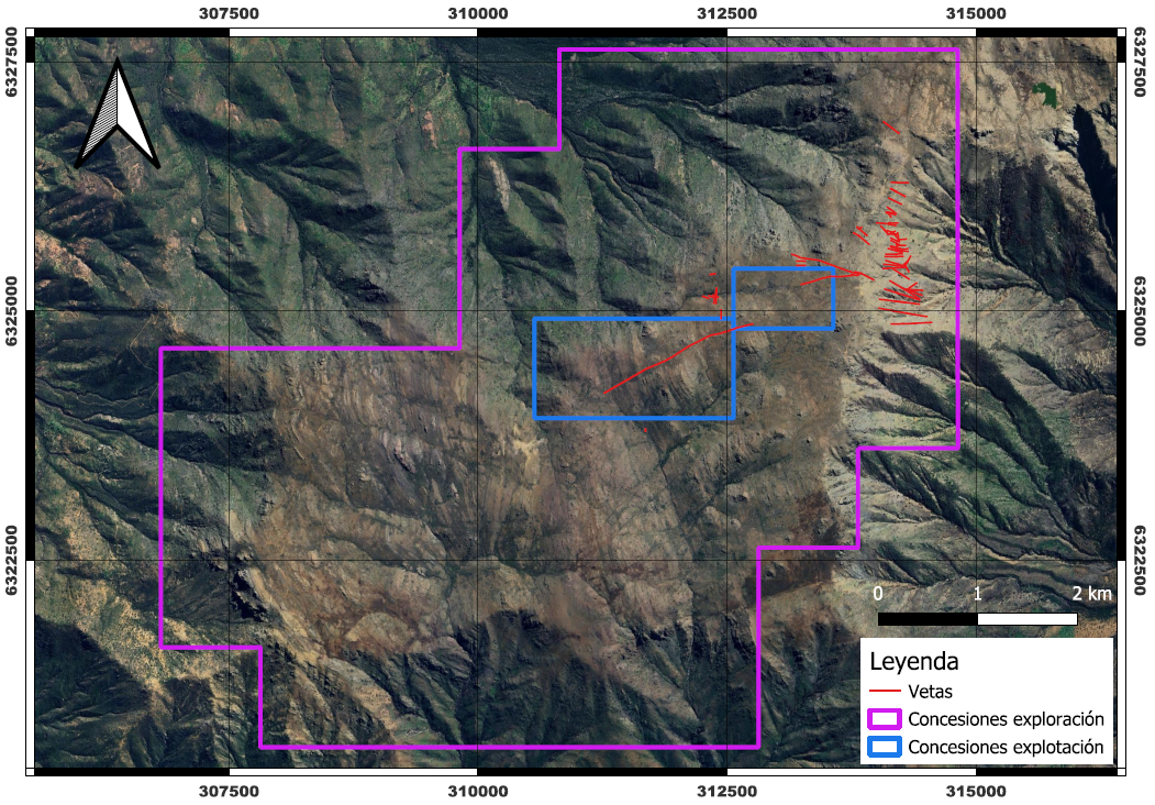 Princesa Lara concession map